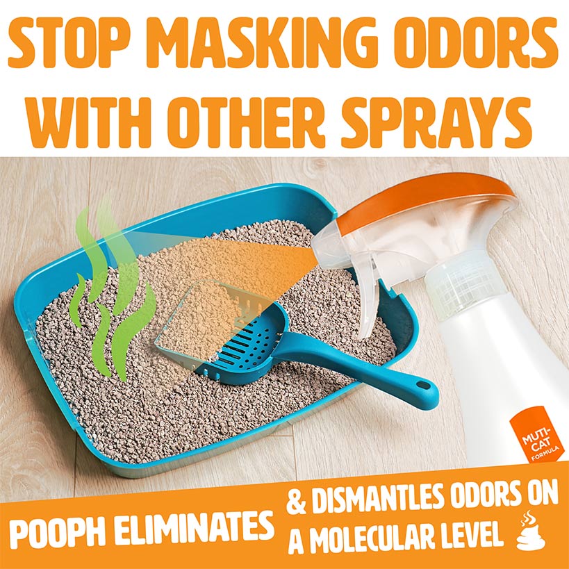 Pooph® Pet Odor And Stain Eliminator Or Kitty Spray Odor Eliminator