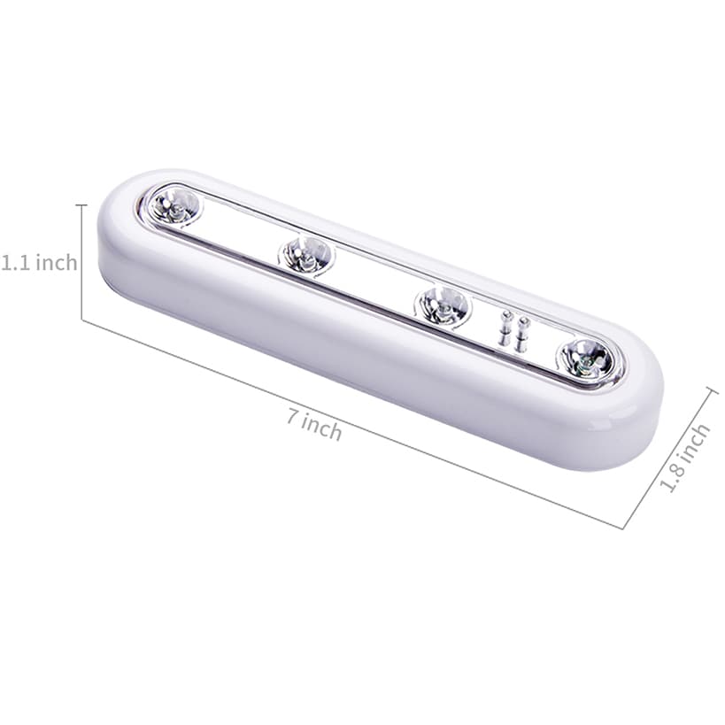 Tap Closet Lights One Touch Light Battery Operated Stick On