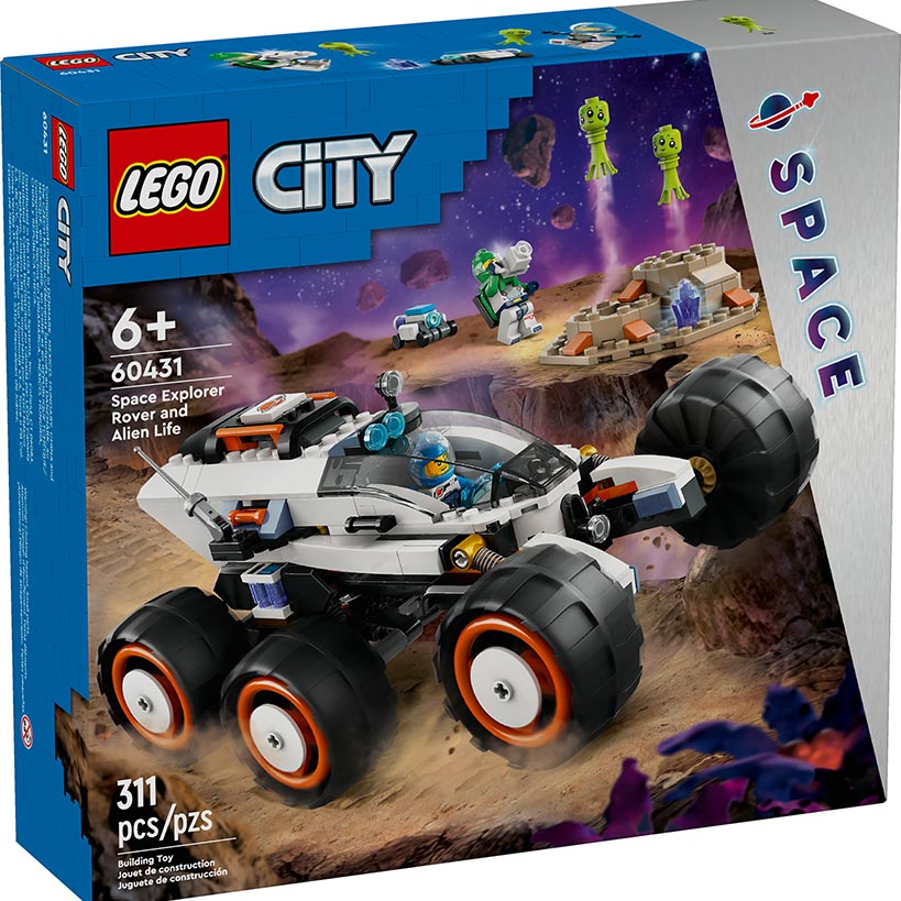 LEGO® City Space Explorer Rover and Alien Life