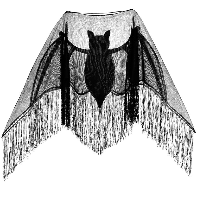 Lace Halloween Poncho