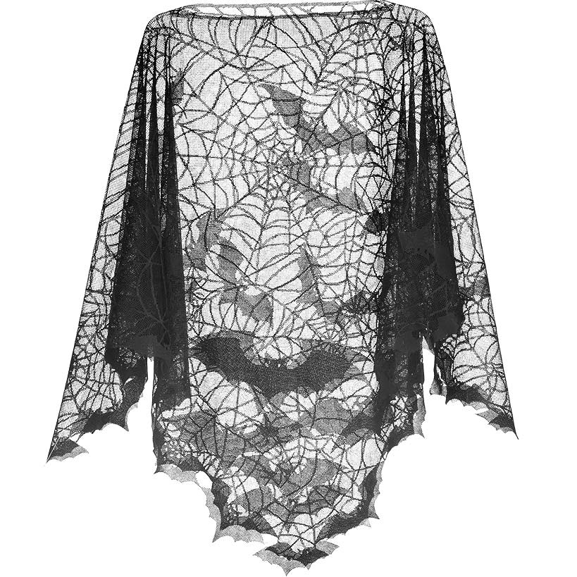 Lace Halloween Poncho