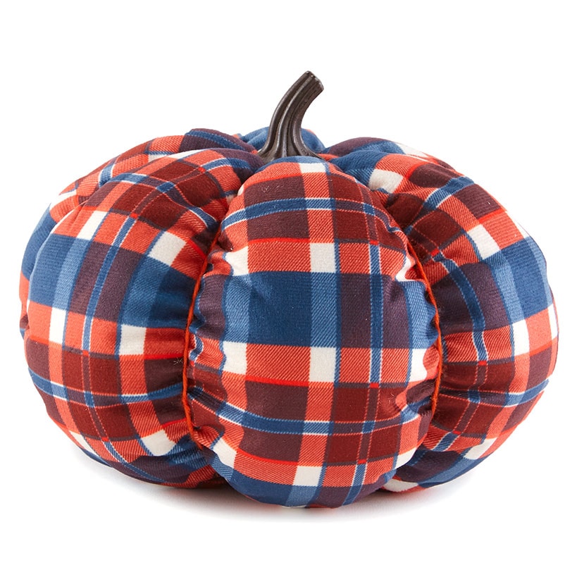 Decorative Harvest Plush Pumpkin