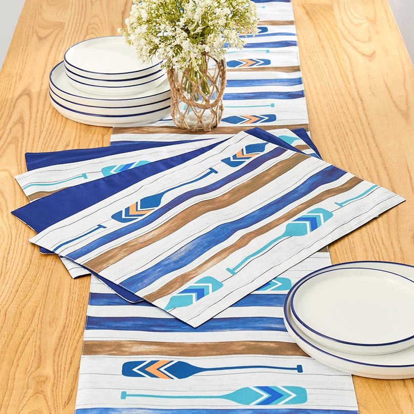 Life at the Lake Set of 4 Placemats or Table Runner