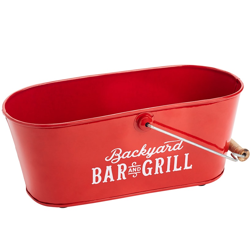 Outdoor BBQ Serving Tray or Bucket for Summer