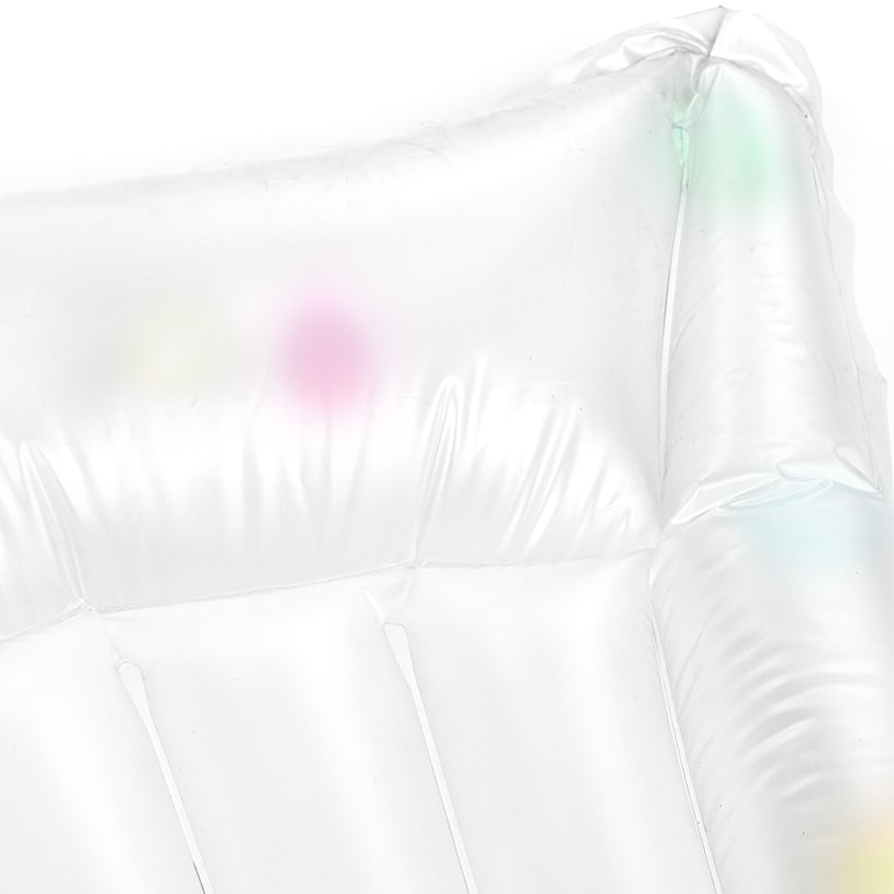 Light-Up Inflatable Pool Float-Water Fun with 20 Colorful LED Lights
