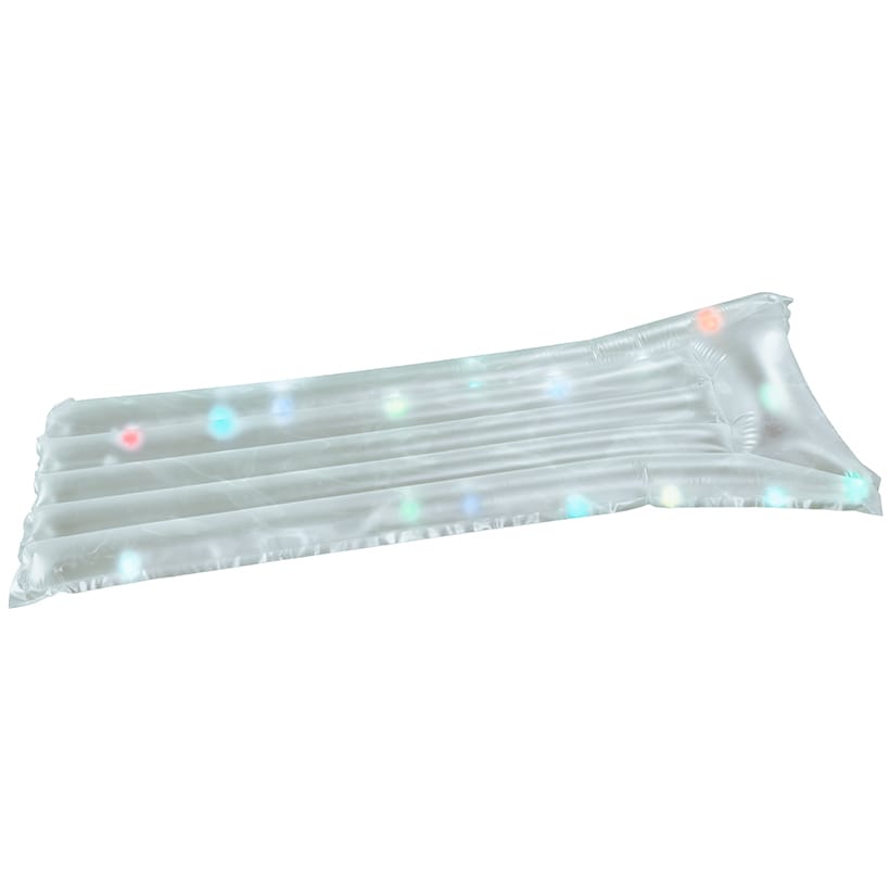 Light-Up Inflatable Pool Float-Water Fun with 20 Colorful LED Lights