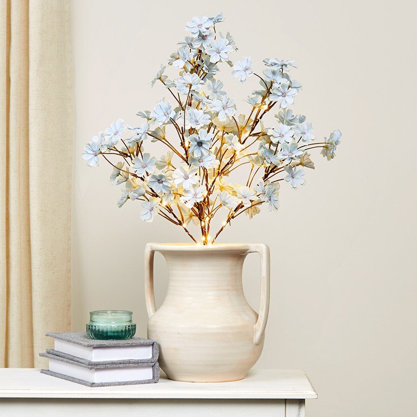 Lighted Flower Table Trees - Blue, Blush, or Pink#select-item_blue
