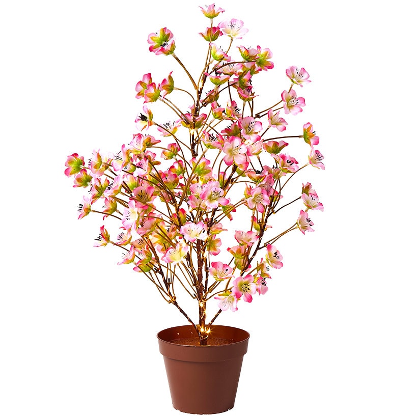 Lighted Flower Table Trees - Blue, Blush, or Pink