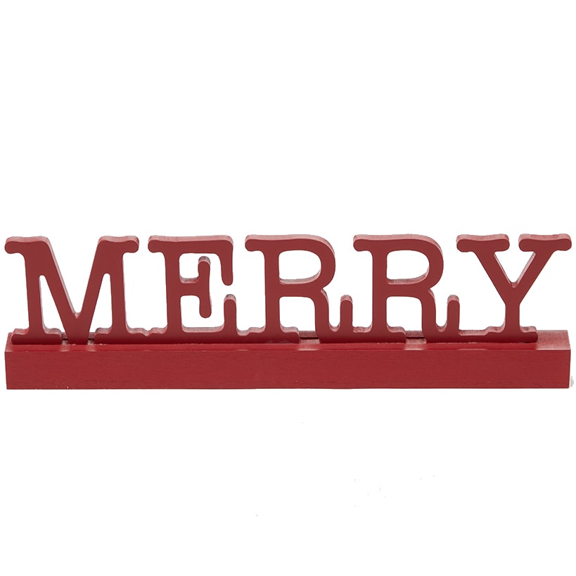 Merry Tabletop Sign