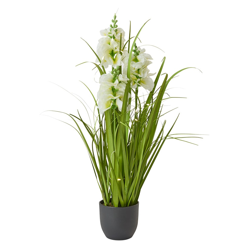 Lighted Flower Indoor Potted Plant