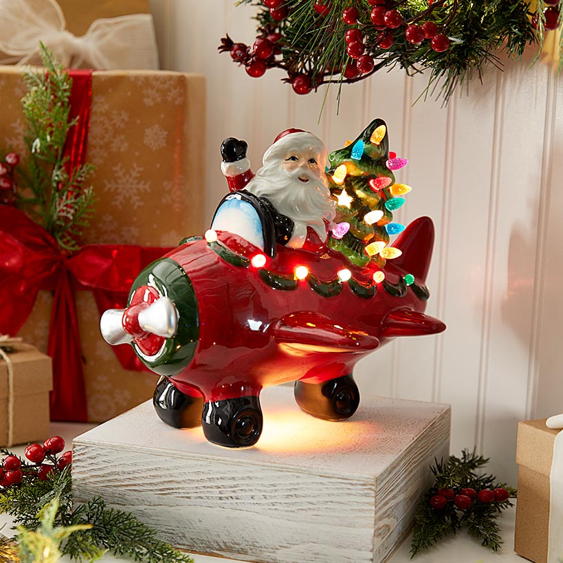 Christmas Lighted Santa in Plane#select-vehicle_plane