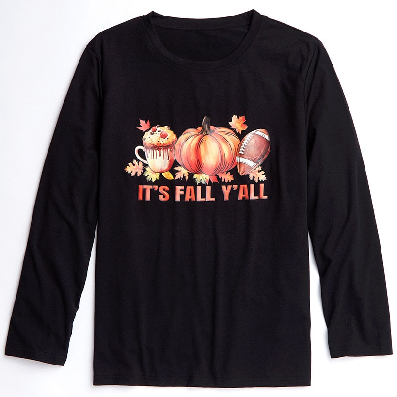 Men's Fall Long Sleeve T Shirt