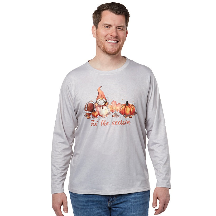 Men's Fall Long Sleeve T Shirt