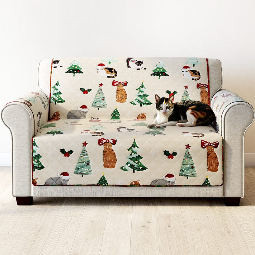 Merry Catmas Furniture Covers