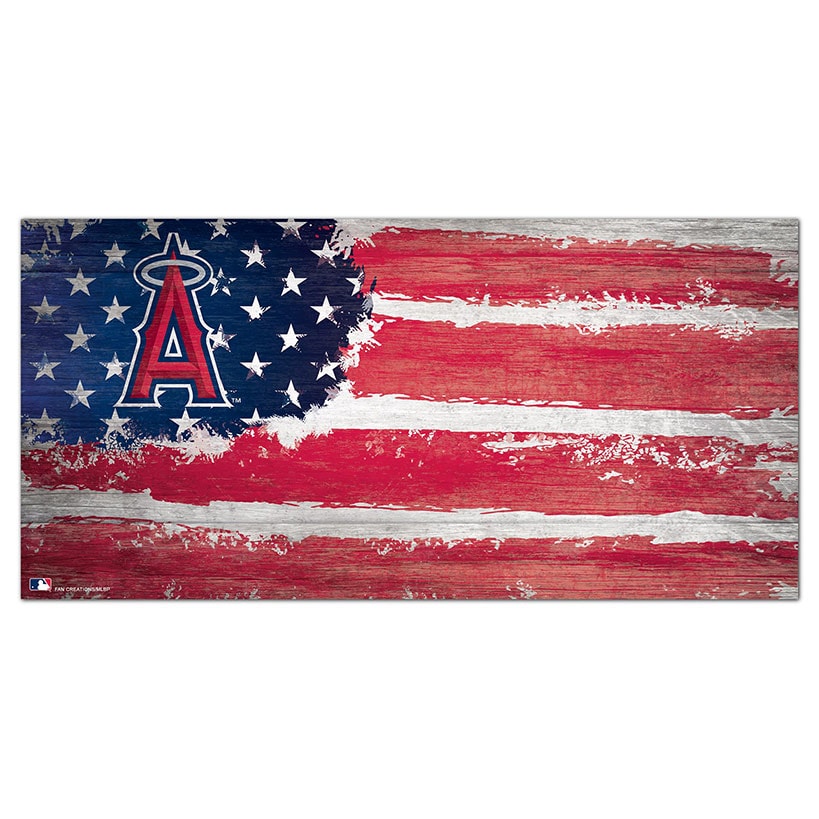 MLB Distressed Flag Signs