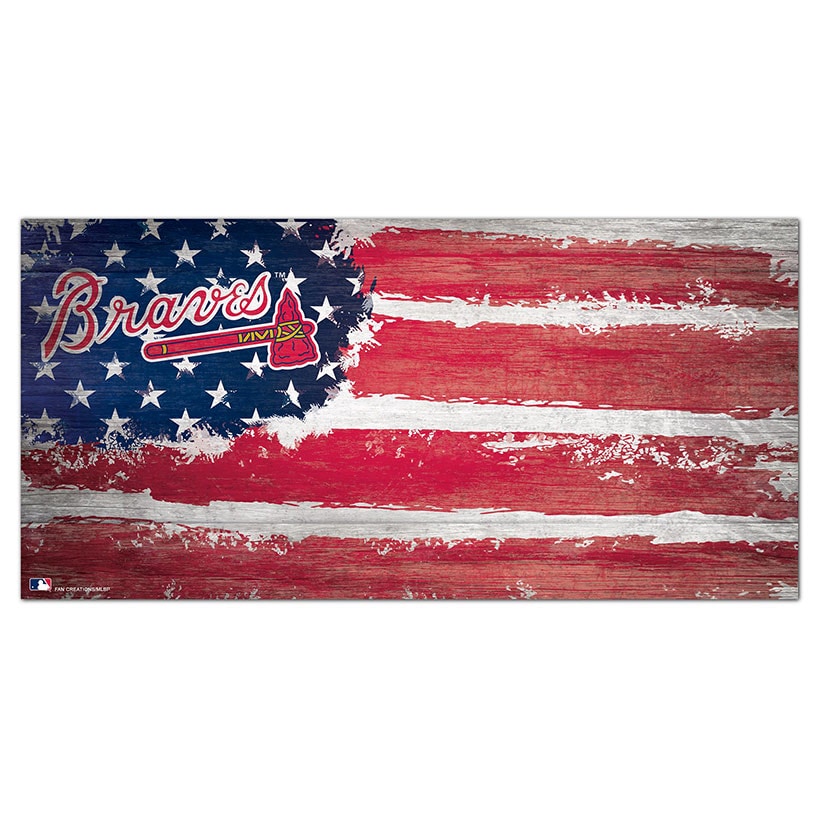 MLB Distressed Flag Signs