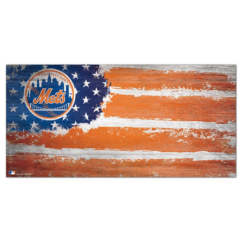 MLB Distressed Flag Signs