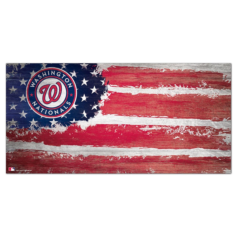 MLB Distressed Flag Signs