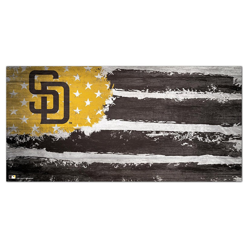 MLB Distressed Flag Signs