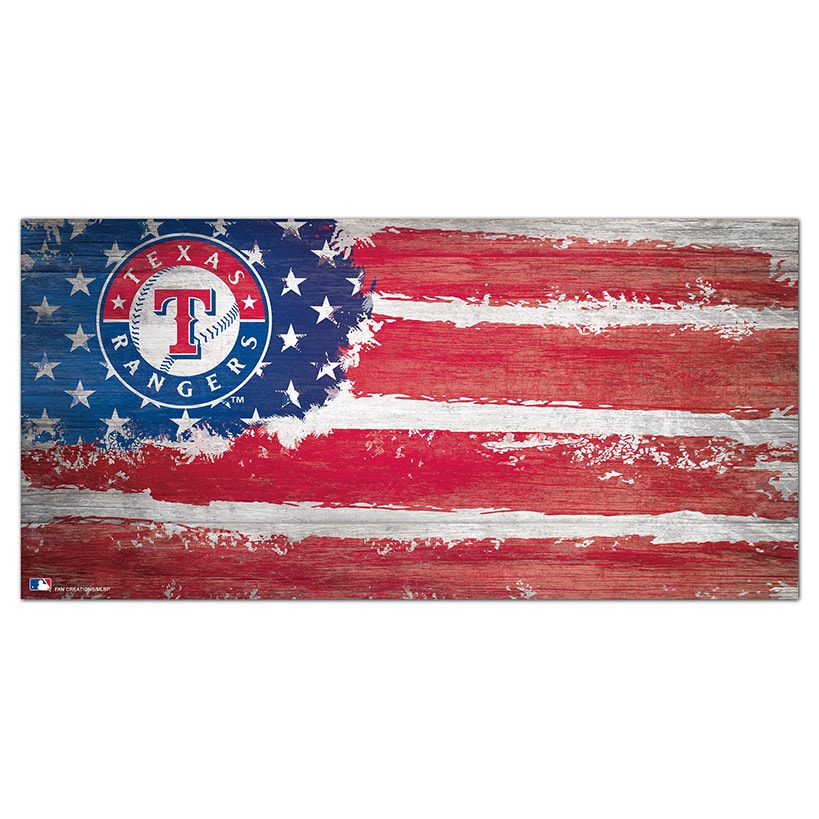 MLB Distressed Flag Signs