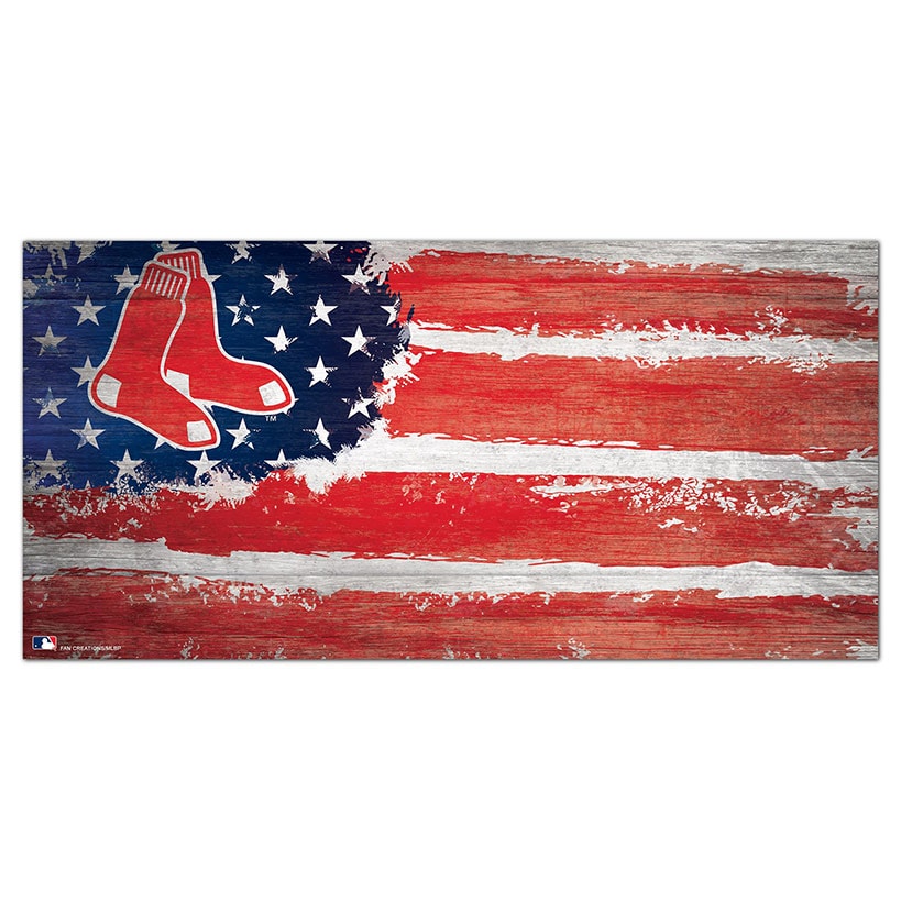 MLB Distressed Flag Signs