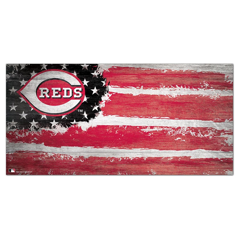 MLB Distressed Flag Signs