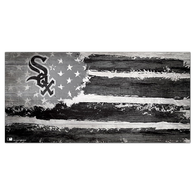 MLB Distressed Flag Signs