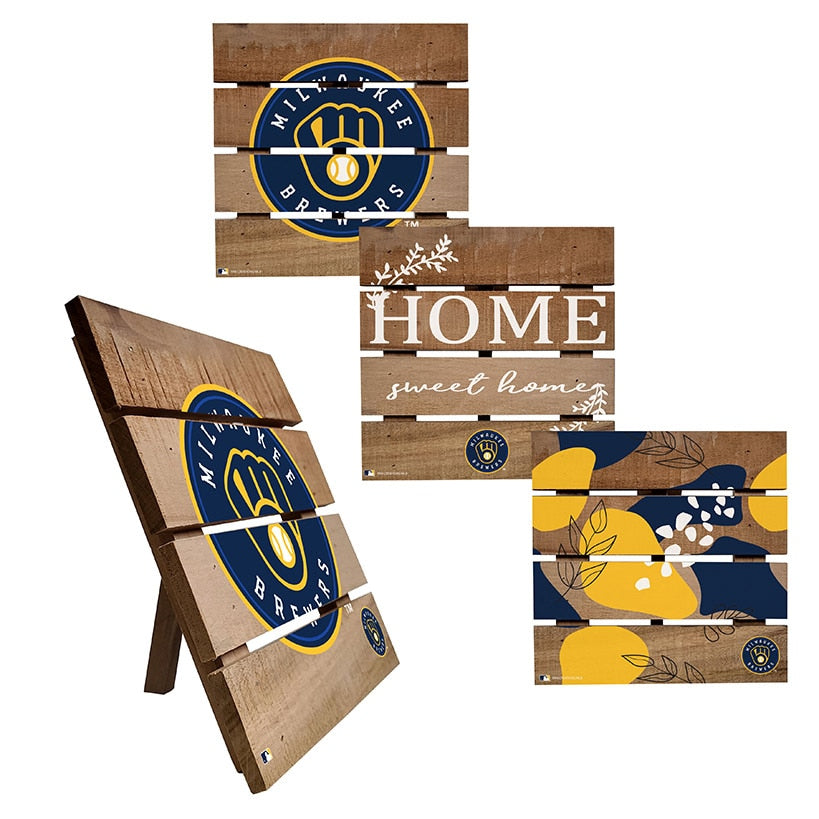 MLB Set of 4 Trivet Hot Plates