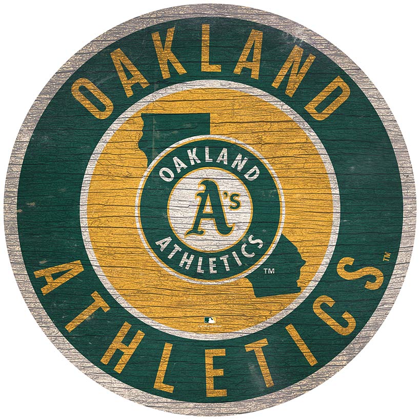 MLB State Circle Signs