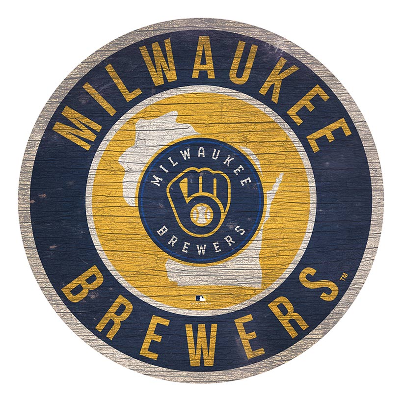 MLB State Circle Signs