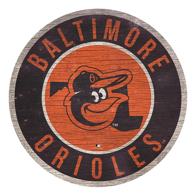 MLB State Circle Signs