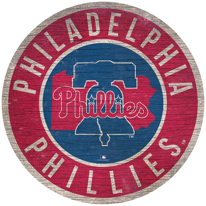 MLB State Circle Signs