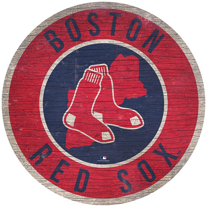 MLB State Circle Signs