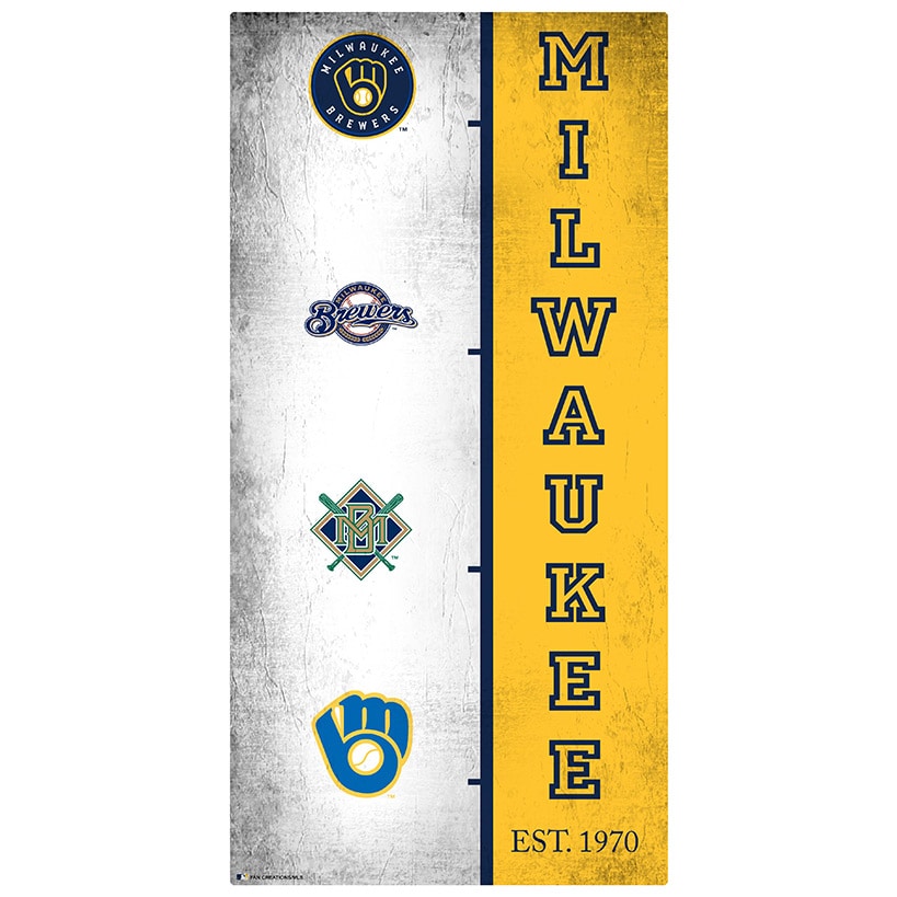 MLB Team Logo Progression Signs
