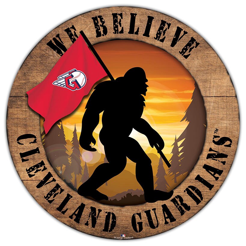 MLB We Believe Bigfoot Circle Signs