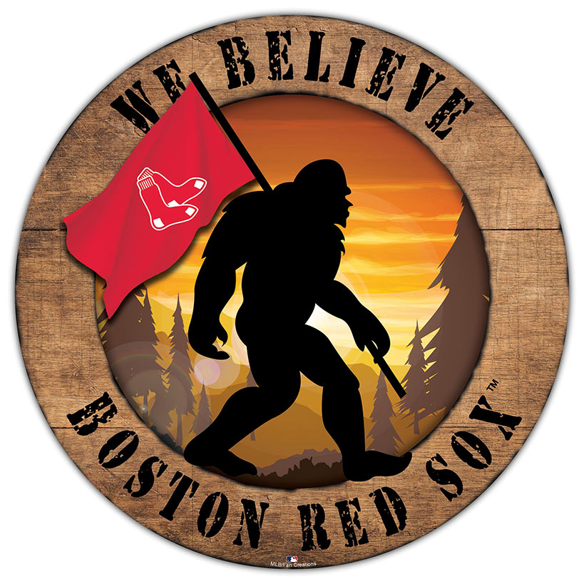 MLB We Believe Bigfoot Circle Signs