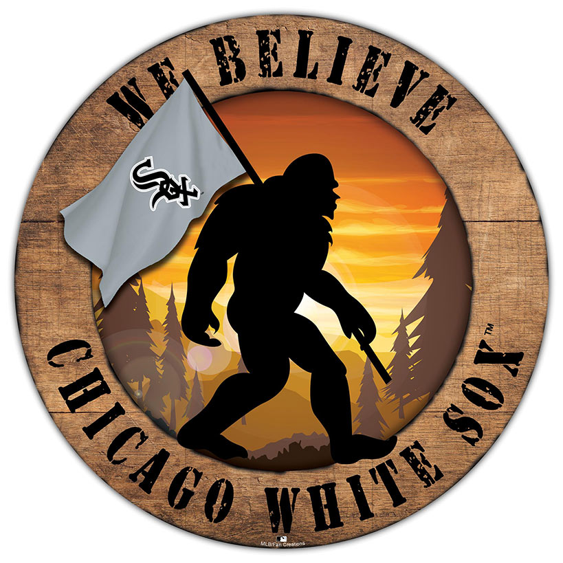 MLB We Believe Bigfoot Circle Signs