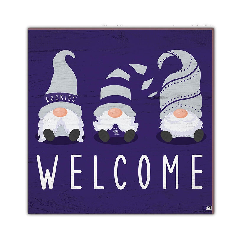 MLB Welcome Gnome Signs