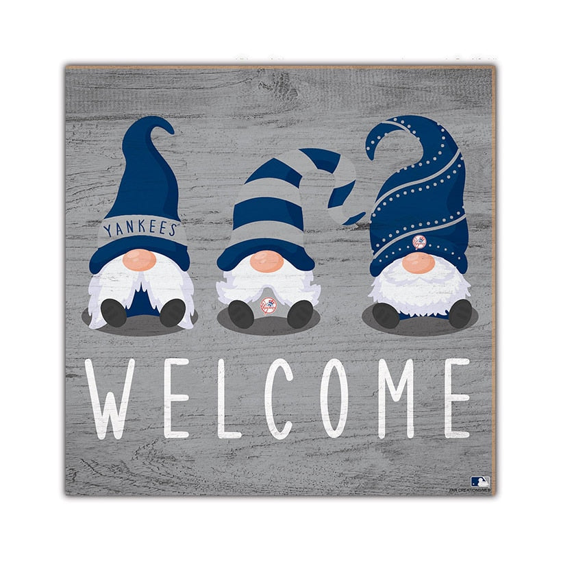 MLB Welcome Gnome Signs