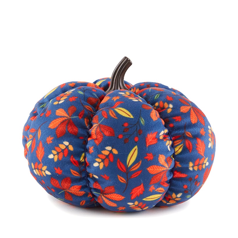 Decorative Harvest Plush Pumpkin