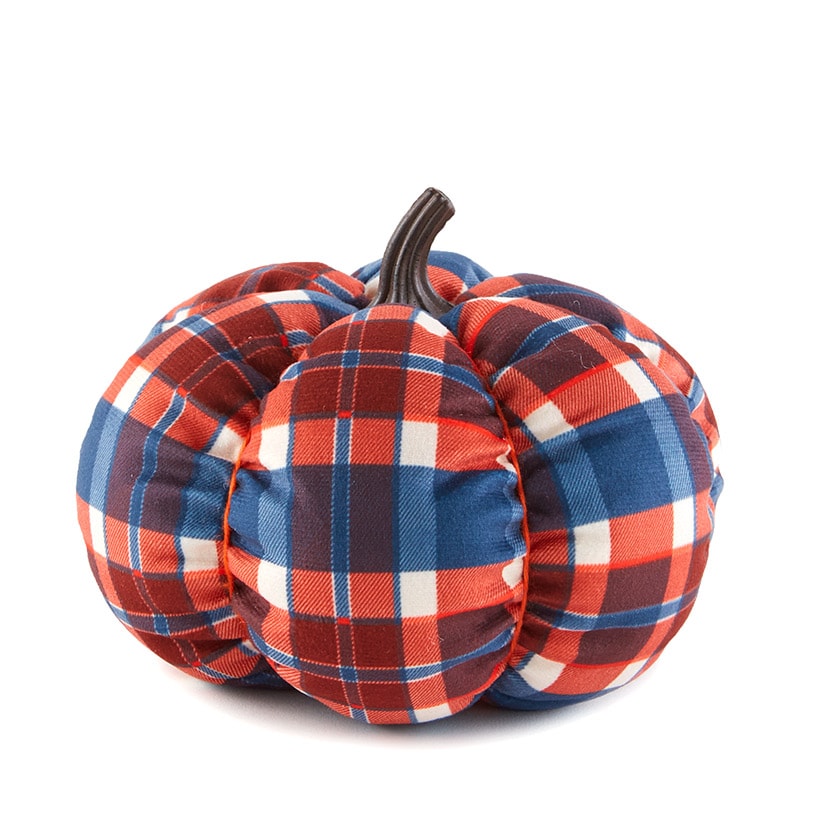 Decorative Harvest Plush Pumpkin
