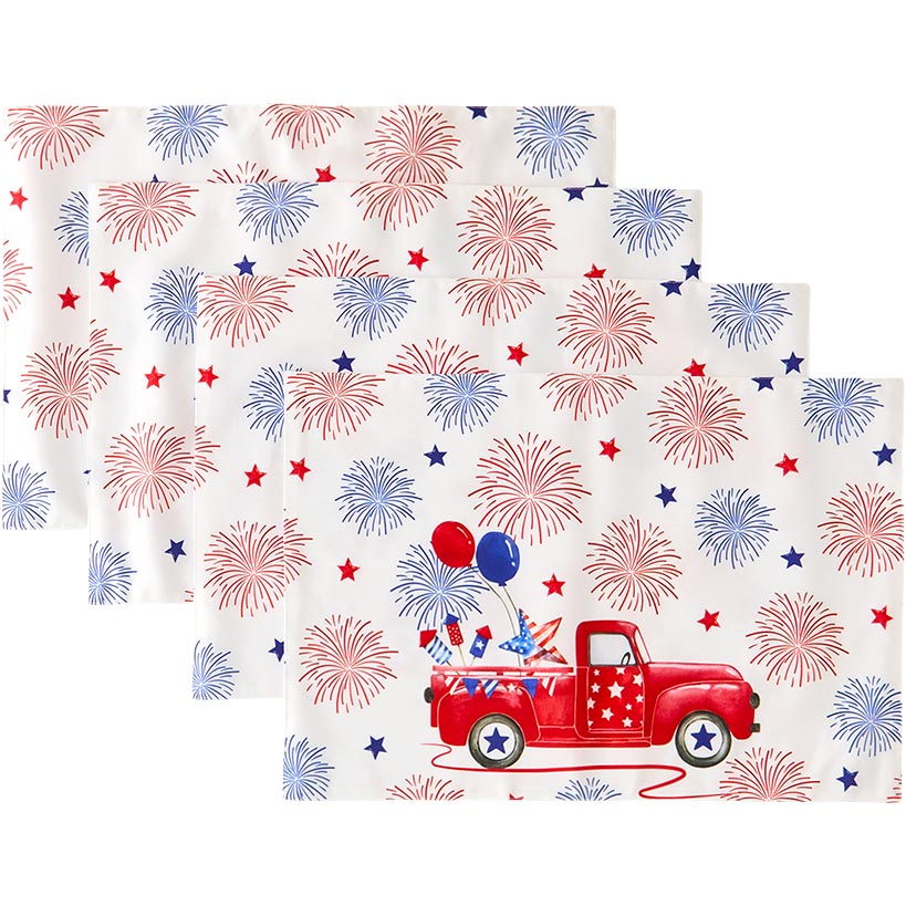 Memorial Truck Placemats, Set of 4