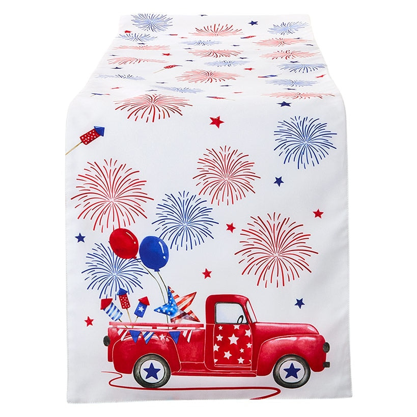 Memorial Truck Table Runner