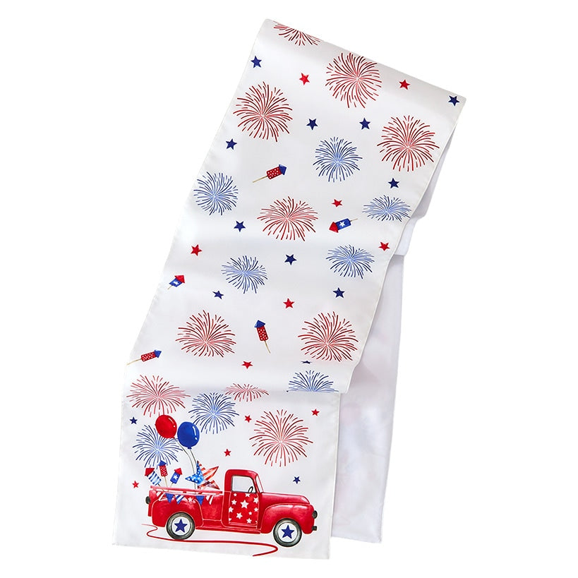 Memorial Truck Table Runner