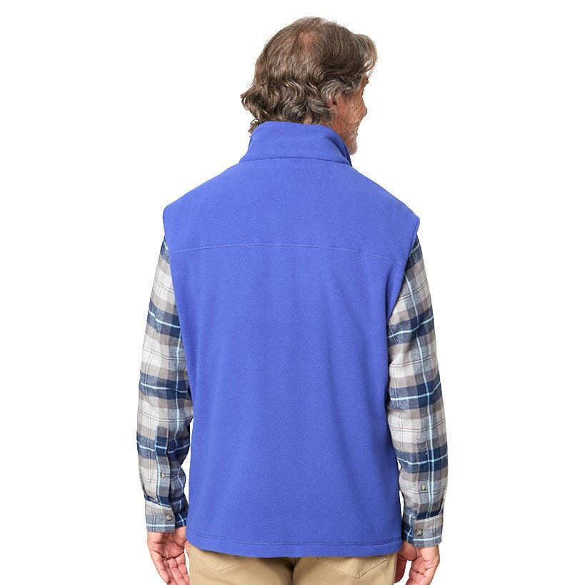 Men's Fleece Zip-Up Vest