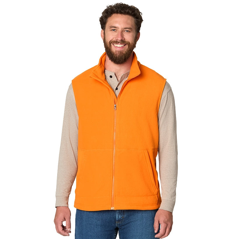 Men's Fleece Zip-Up Vest