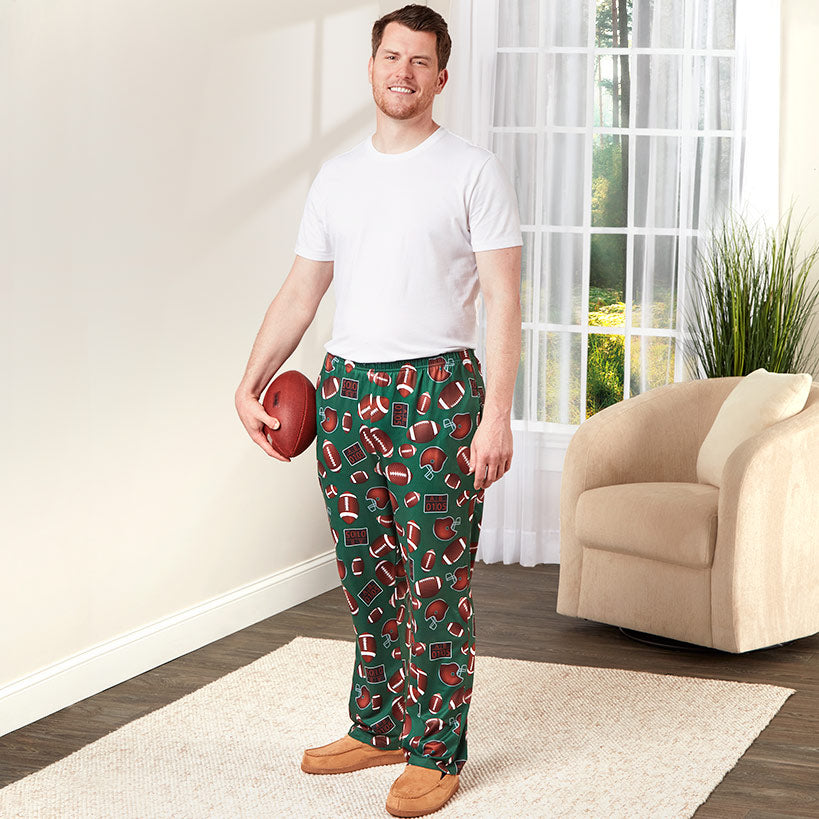 Men's Printed Pajama Lounge Pants