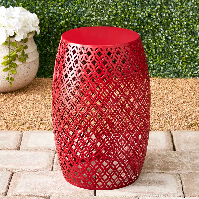 Metal Barrel Stool