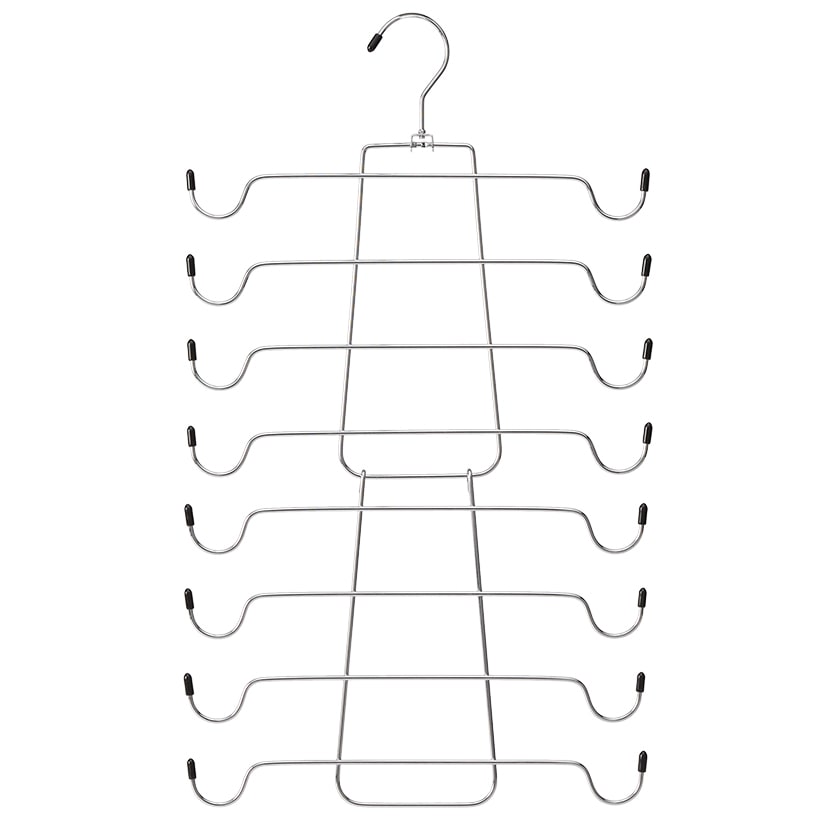 Folding Closet Hanger for Clothes and Accessories