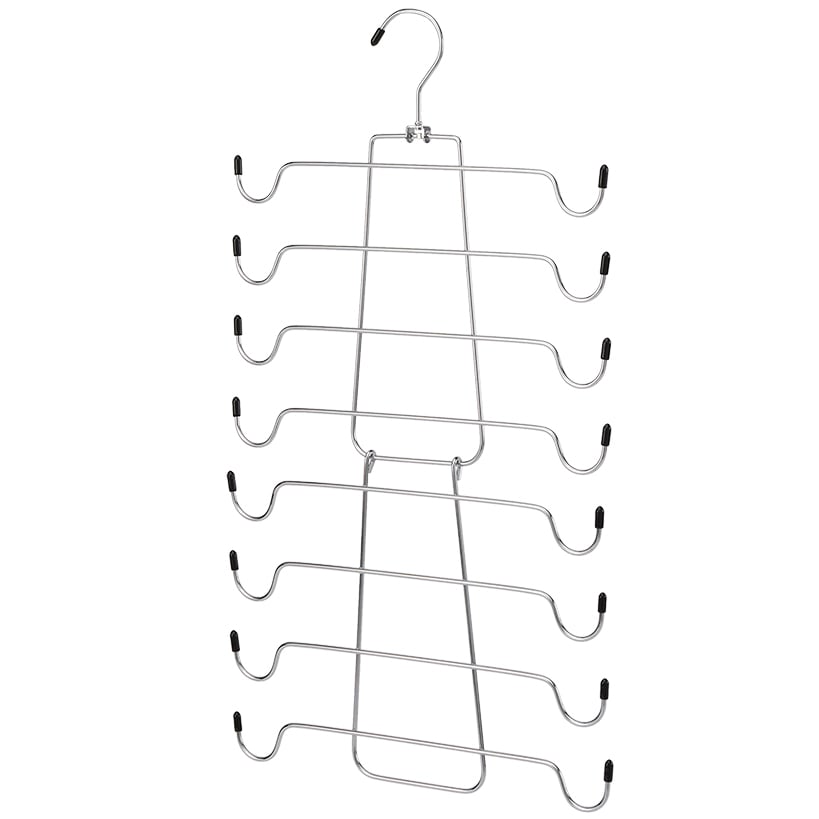 Folding Closet Hanger for Clothes and Accessories